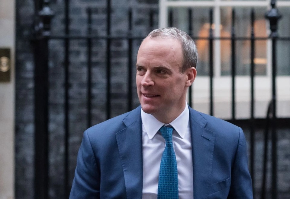 Dominic Raab is now at odds with Home Secretary Suella Braverman, who thinks Britain should withdraw from the ECHR