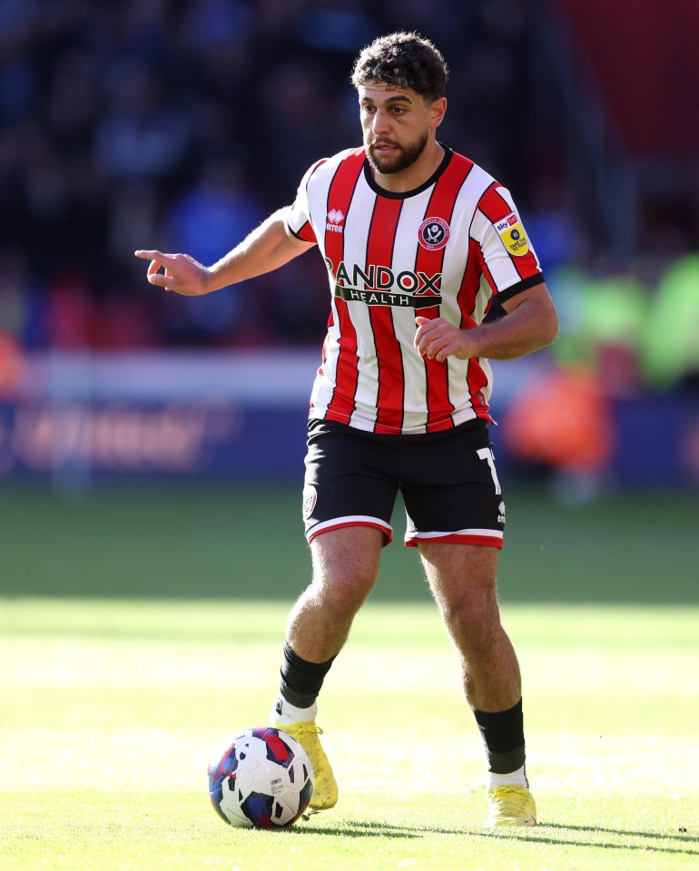 Brighton could recall Reda Khadra from his loan spell at Sheffield United