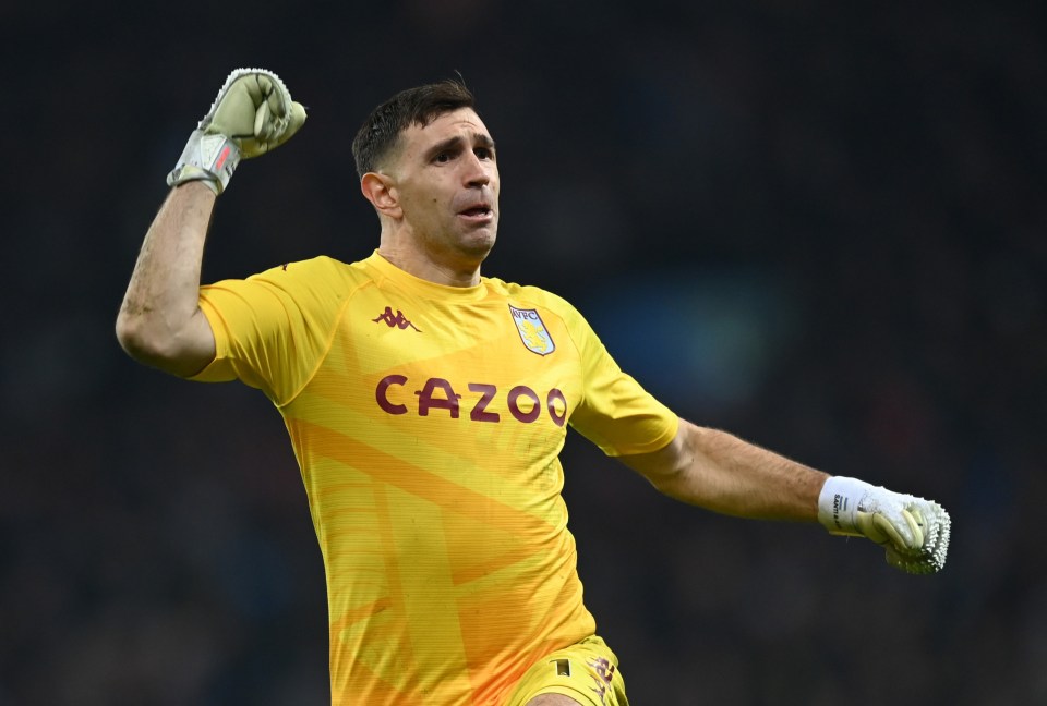 Emiliano Martinez has five years remaining on his Aston Villa contract