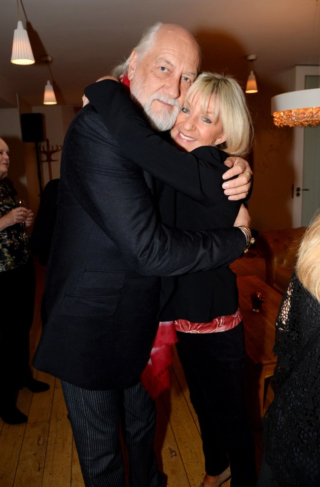 Mick Fleetwood and Christine McVie in 2013