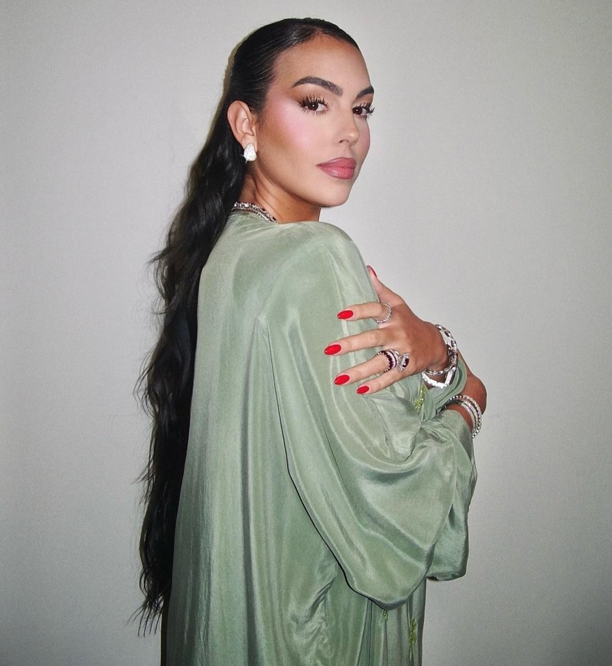 Georgina Rodriguez showed off her amazing jewellery collection