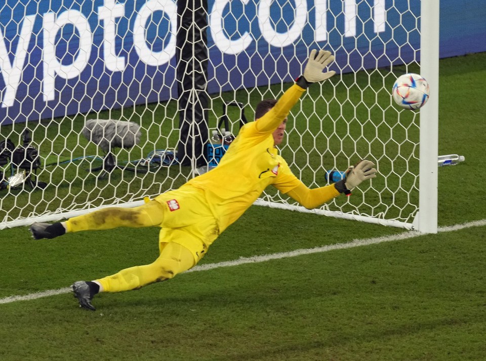 Szczesny pulled off a great penalty save to deny one of football's greatest players on the World Cup stage