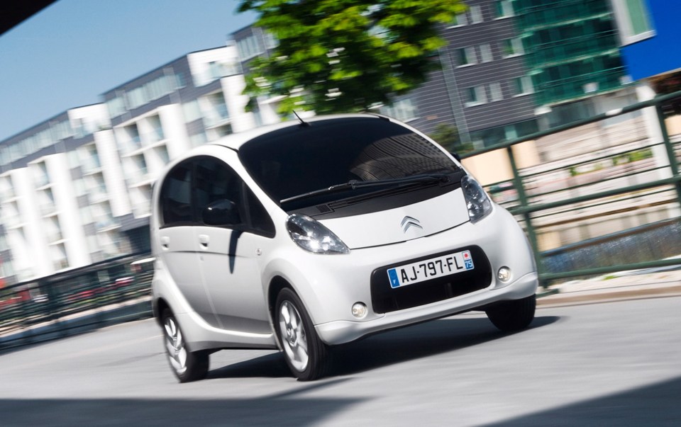 The quirky Citroen C-Zero was second with a 28.9% hike over the year