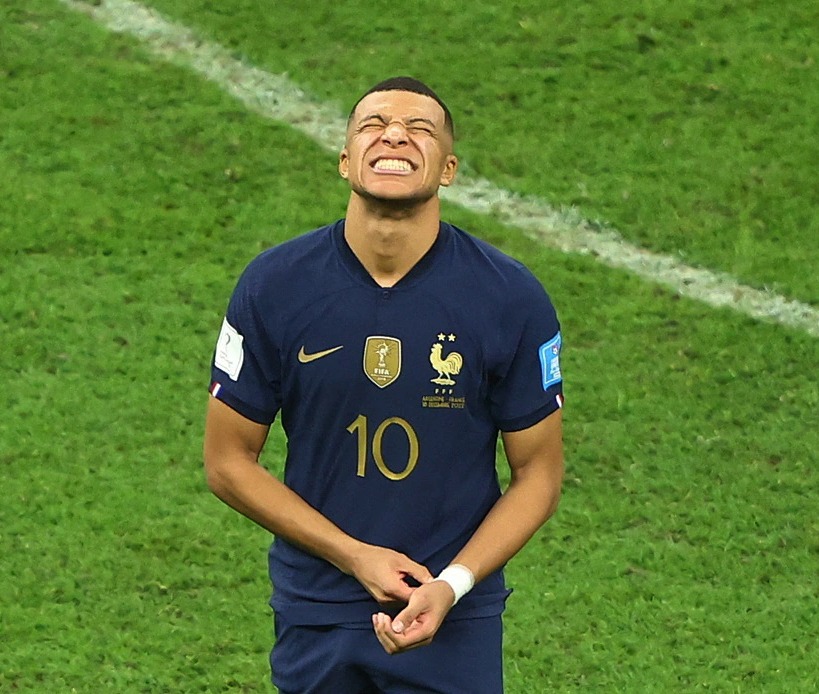 Kylian Mbappe came out on the losing side despite his hat-trick