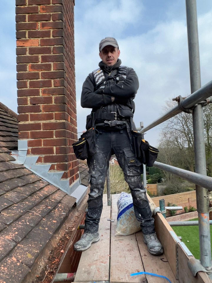 Roofer Danny Madden said: 'You always hear about cowboy builders, but there are so many cowboy customers'