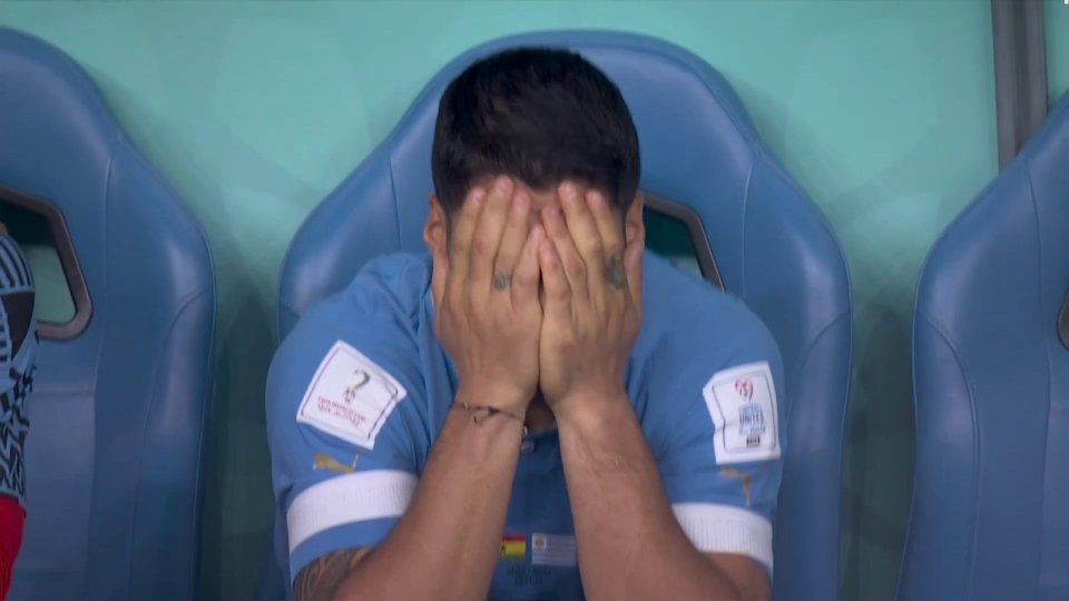 Suarez couldn't contain his vast range of emotions