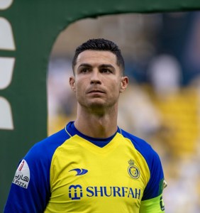  Ronaldo is playing his football over in Saudi Arabia for Al-Nassr - Mohammed Saad/Anadolu Agency via Getty Images