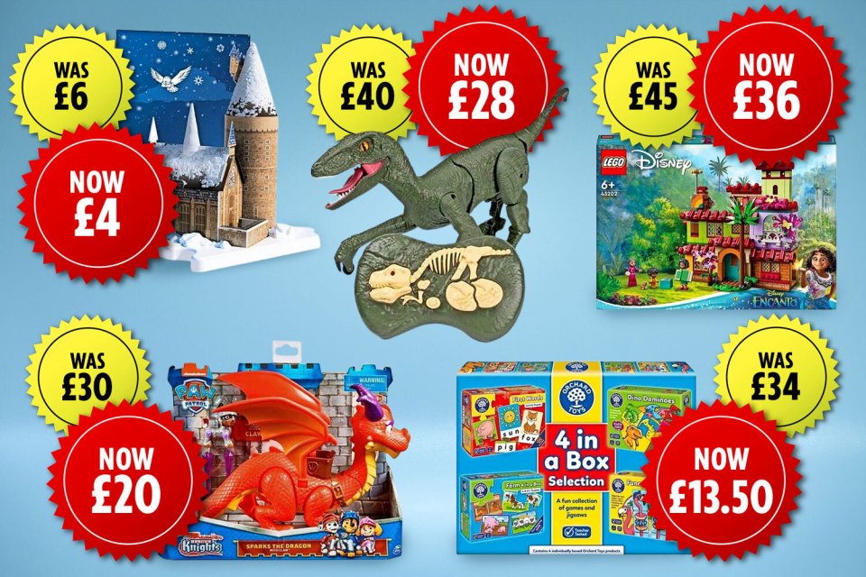 Tesco has announced a huge 50% off toy sale this December