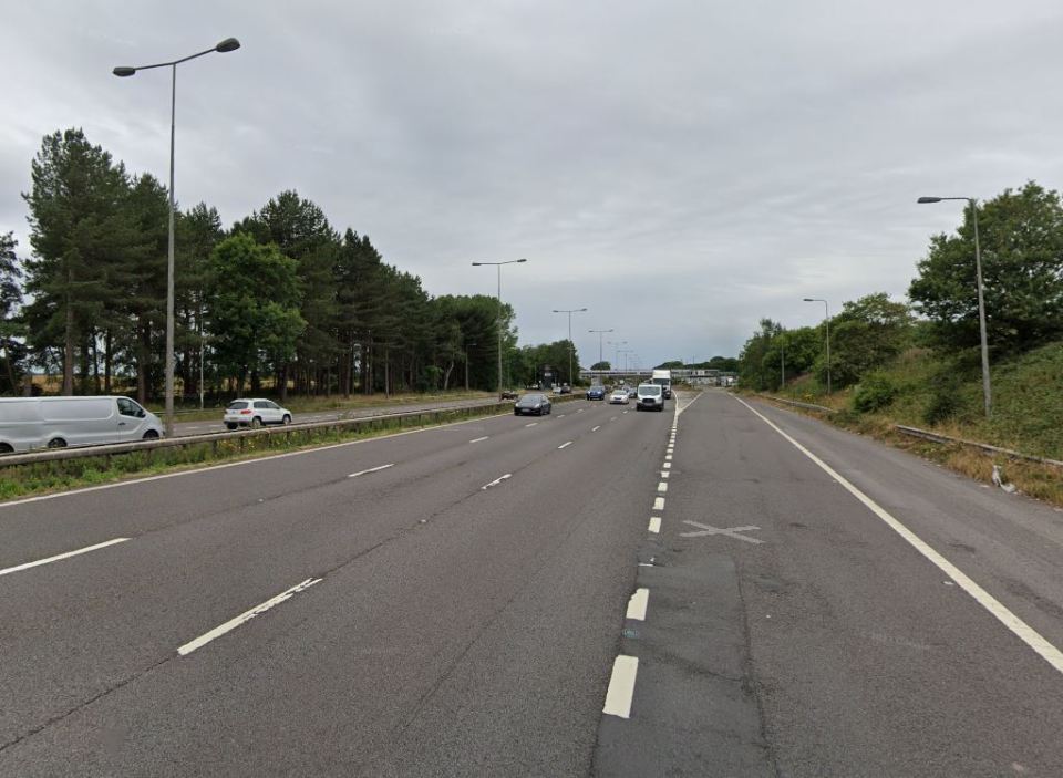 A woman has died following a four-vehicle crash on the M6