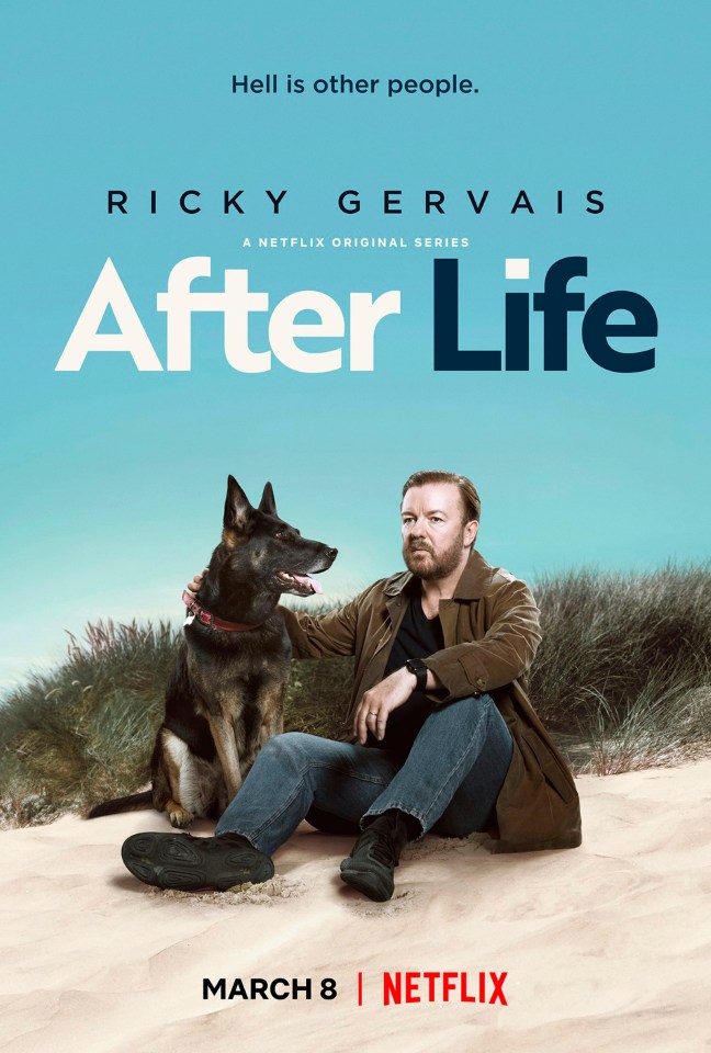 Ricky Gervais’ fortune has rocketed by £10million over the past year thanks to After Life