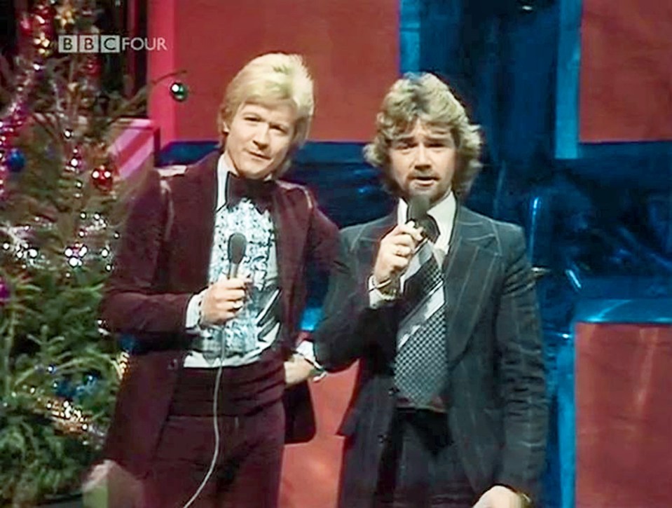 Hosts David 'Kid' Jensen and Noel Edmonds pulled in 19m viewers in the late 1970s