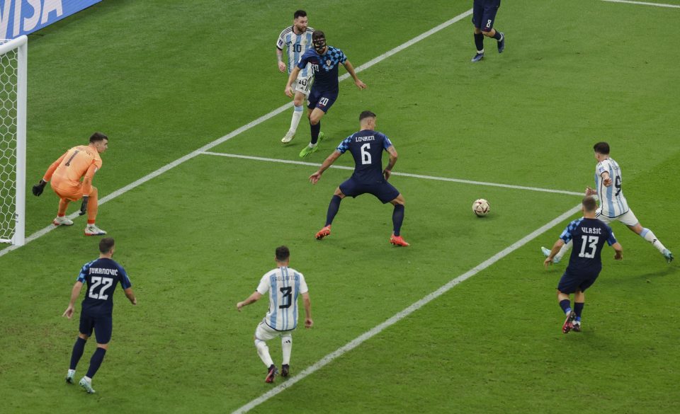 Messi's standout moment came in his assist for Argentina's third goal