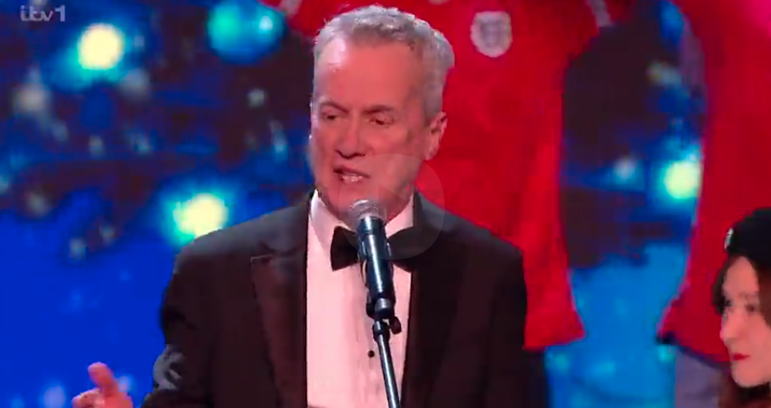 Fans were not impressed by Frank Skinner's rendition - or the timing