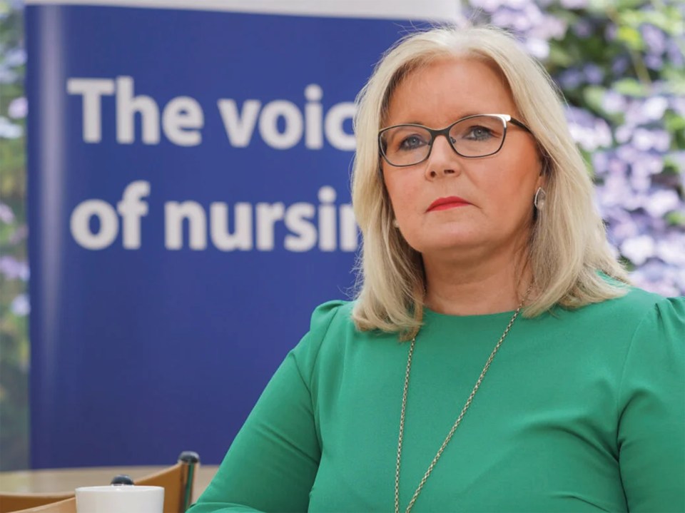 RCN general secretary Pat Cullen explained the decision for nursing staff to take action