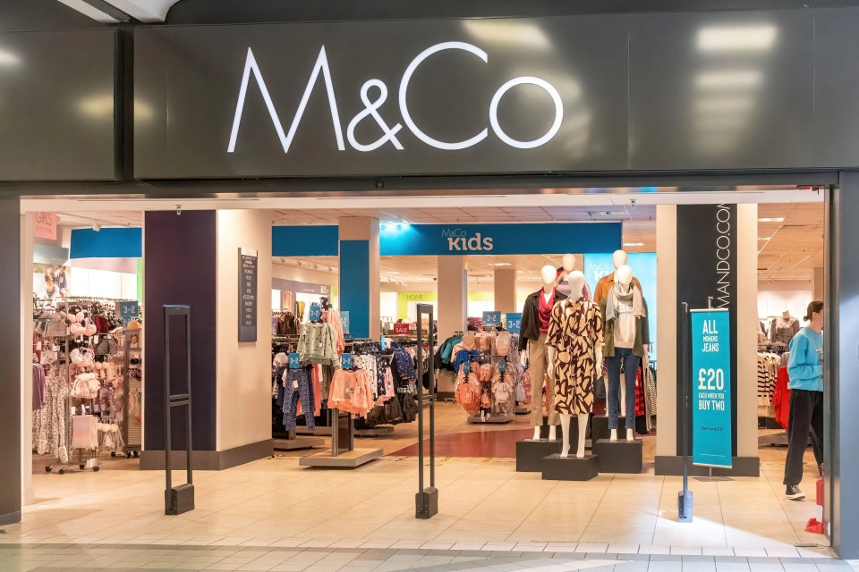 M&Co revealed it had struggled following the pandemic