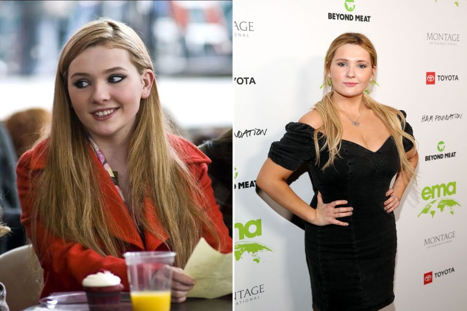 Abigail has grown up on screen