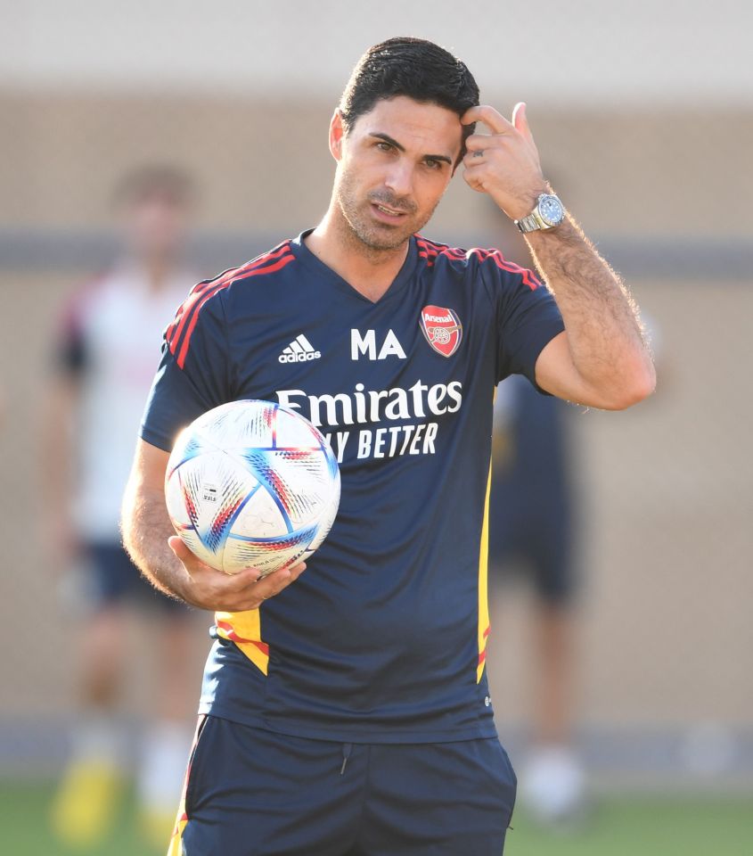 Mikel Arteta is set to welcome back the England pair