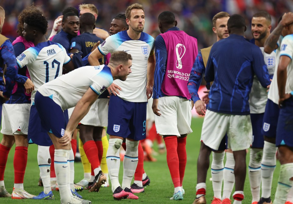 England crashed out of the World Cup on Saturday