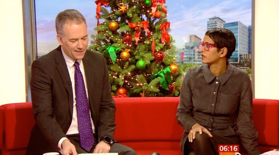 BBC Breakfast host Naga Munchetty also caused controversy when she recently slammed her co-star over a ‘simple’ festive tradition