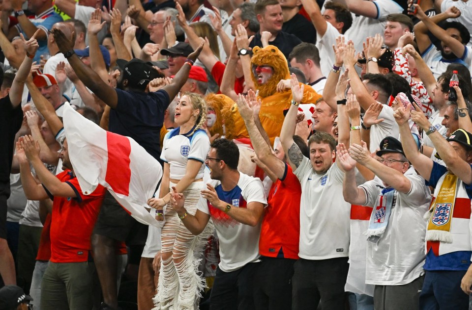 The country will come to a stand still for England's clash with France