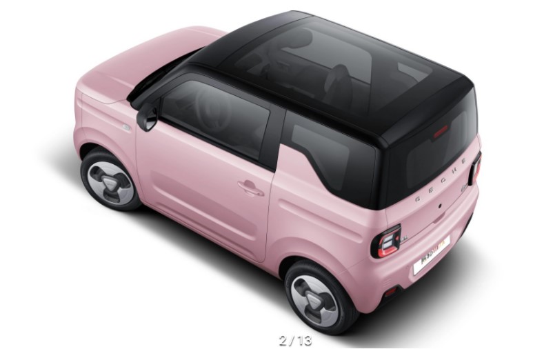 Some versions of the Panda come with a stunning glass panoramic roof