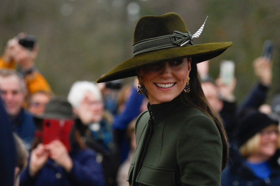 Princess Kate beamed at fans