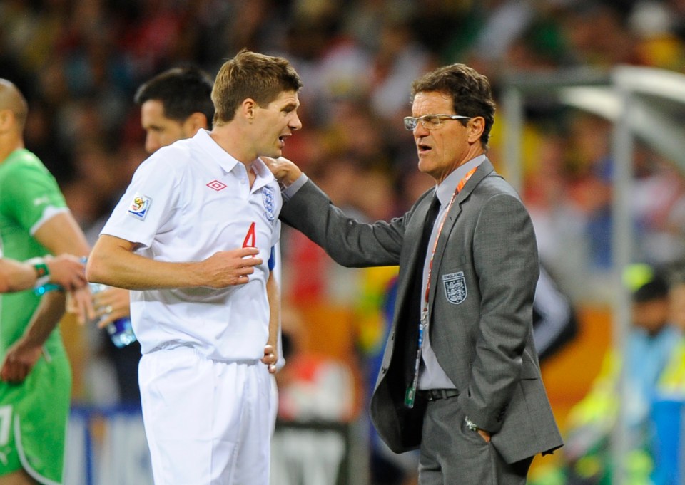 Fabio Capello managed England for five years before resigning in 2012