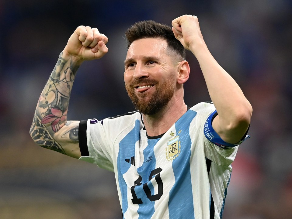 Messi made his mark as he broke a host of World Cup records