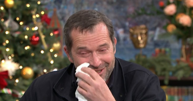 Actor James Purefoy got very emotional speaking to Josie Gibson on This Morning