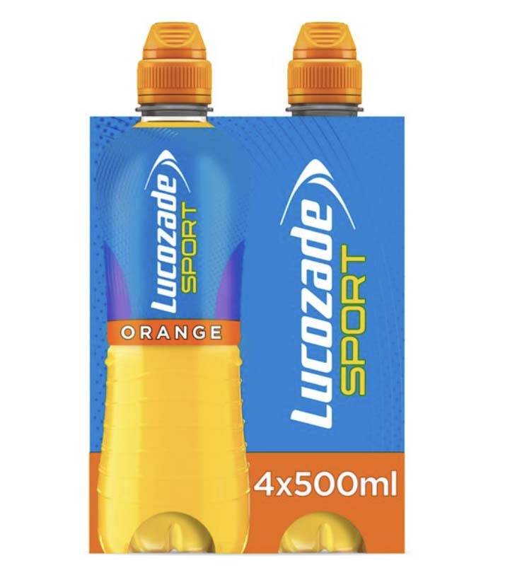 Lucozade is the perfect cure for a New Year hangover