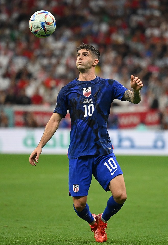 Christian Pulisic isn't featuring as much as he'd like at Chelsea