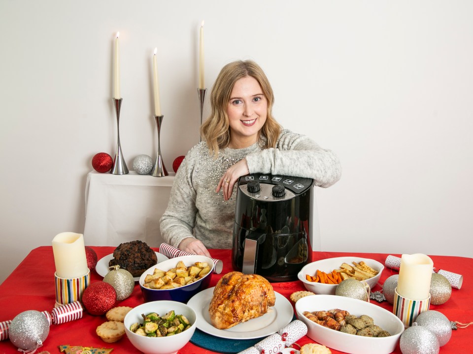 How will the air fryer fare when cooking up a festive feast for four?