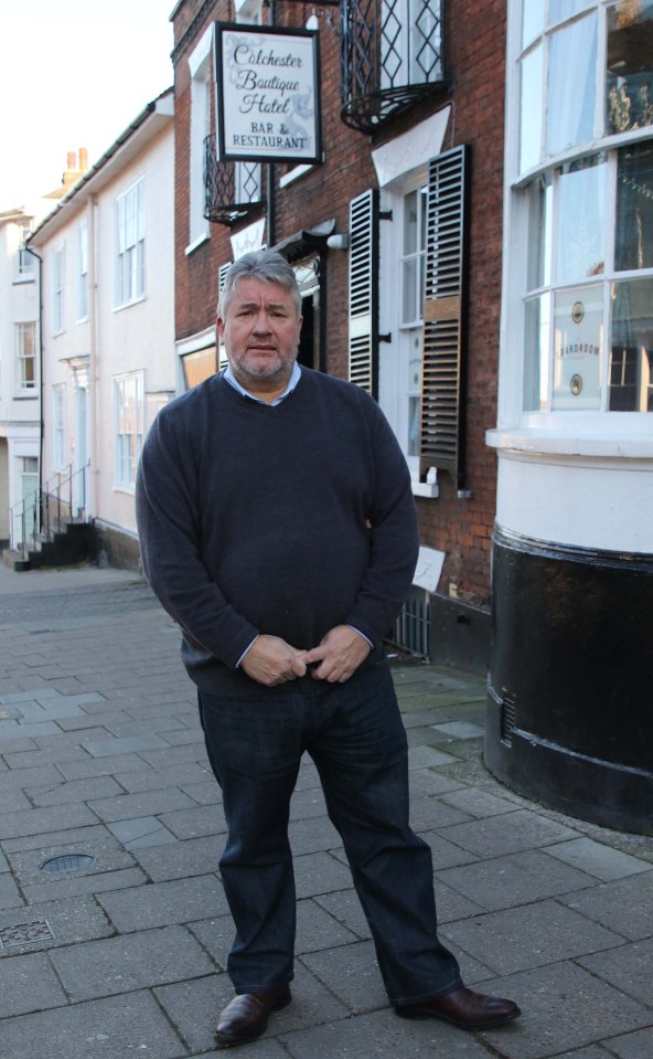 Colchester Hotel owner James Moreno says the city has become over-commercialised