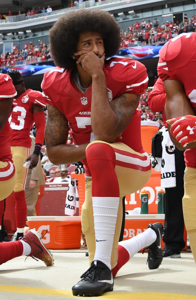 Colin Kaepernick began protesting during the national anthem before every game during the 2016 NFL season