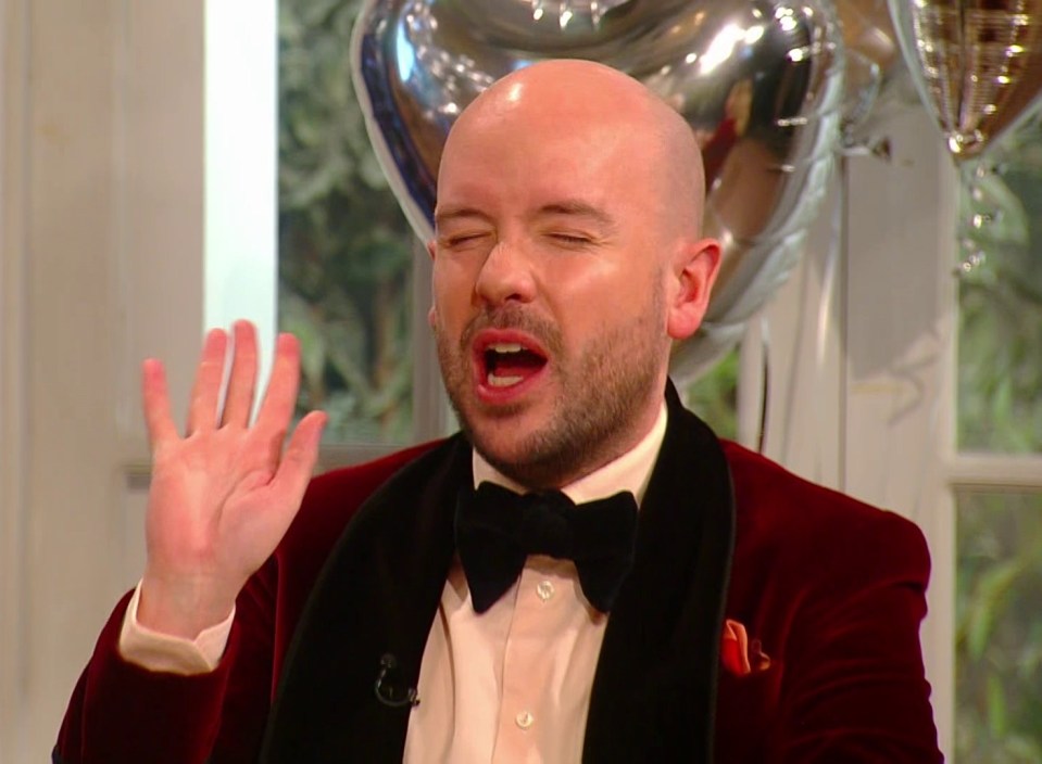 Comedian Tom Allen didn't hold back on today's Saturday Kitchen