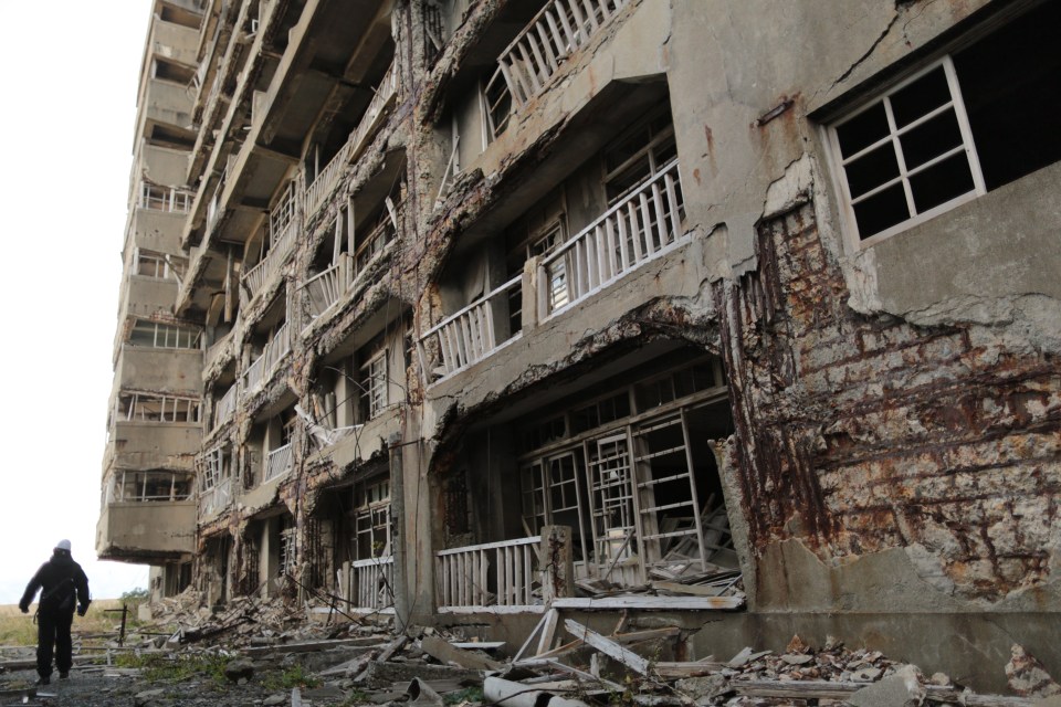 Prisoners who were trapped on Gunkanjima dubbed it 'Hell Island'