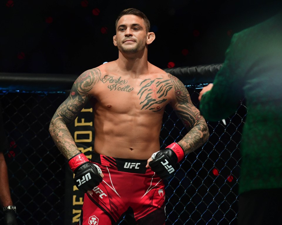 Dustin Poirier is in hospital battling a staph infection