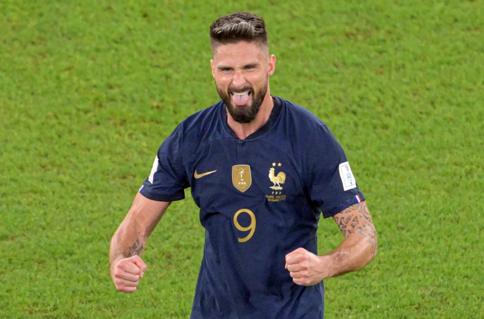 Olivier Giroud could be a key threat in Saturday's quarter-final