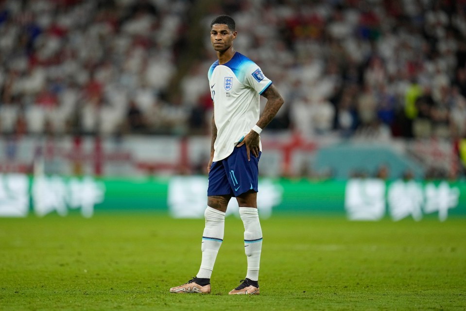 Marcus Rashford scored a brace against Wales