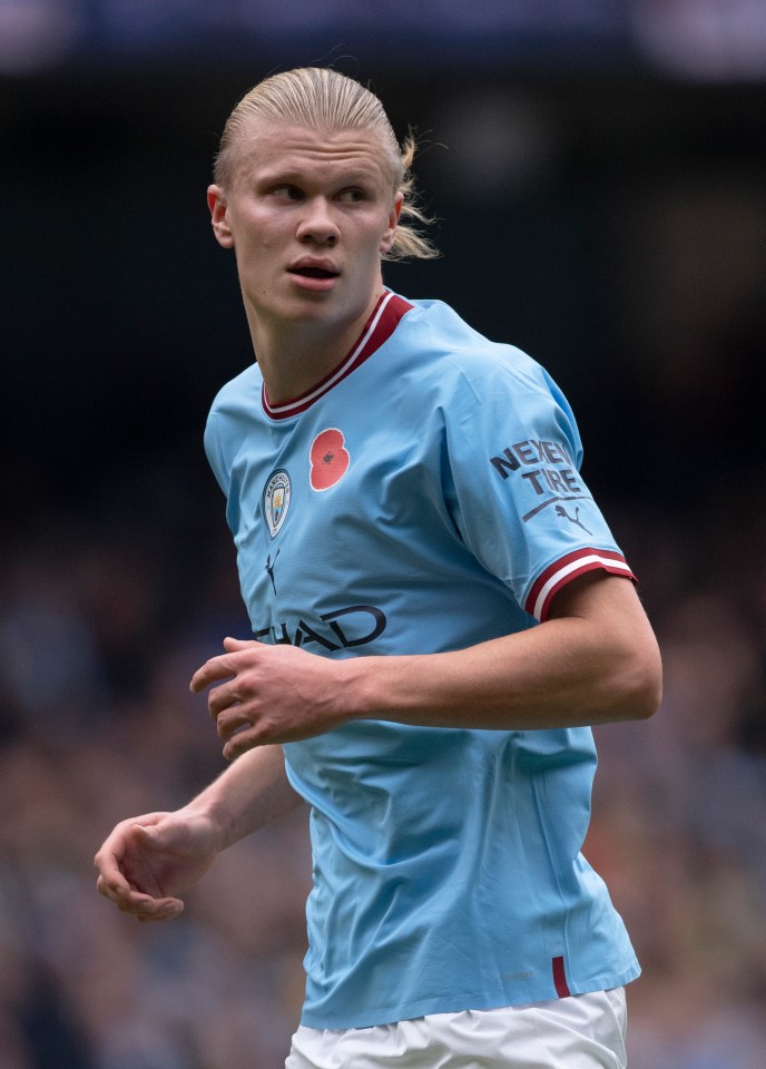 Man City striker Erling Haaland’s name has topped a list of difficult-to-pronounce words