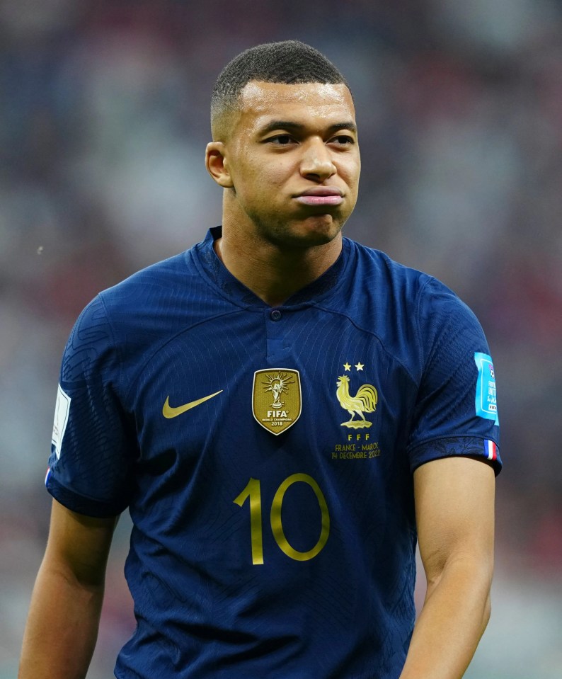 Kylian Mbappe is the joint-top scorer at the World Cup