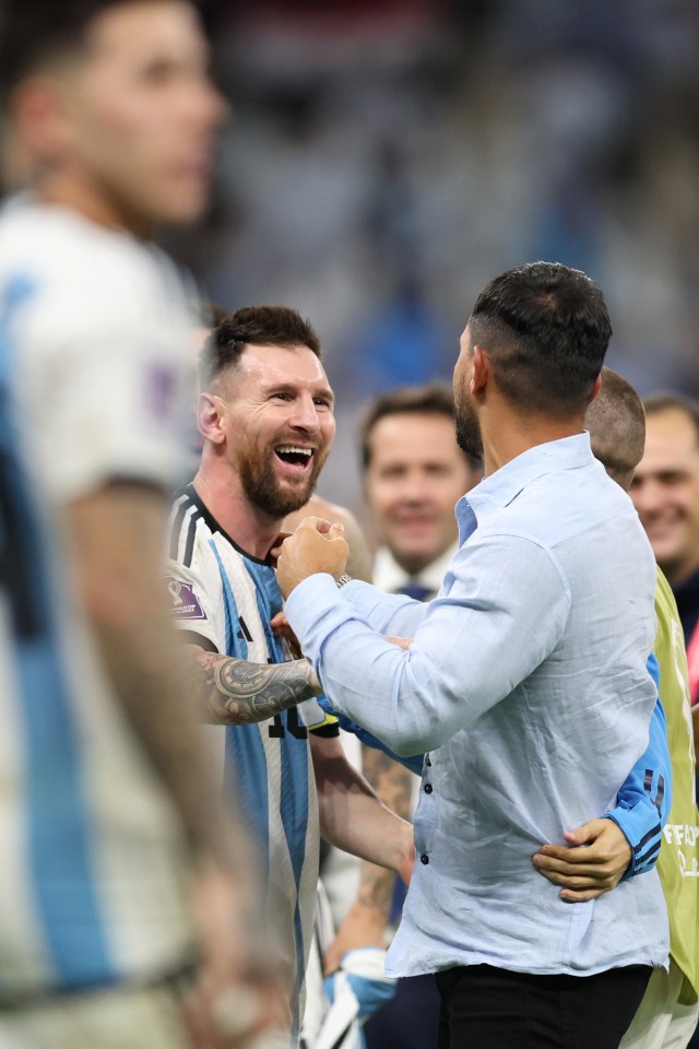 Messi and Aguero roomed together on international duty for years