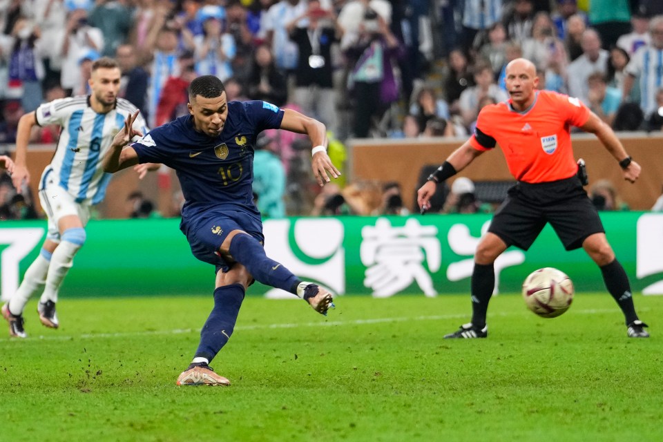 Kylian Mbappe send the game to a shootout by completing his hat-trick