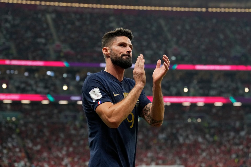 Olivier Giroud is facing the France axe in the final