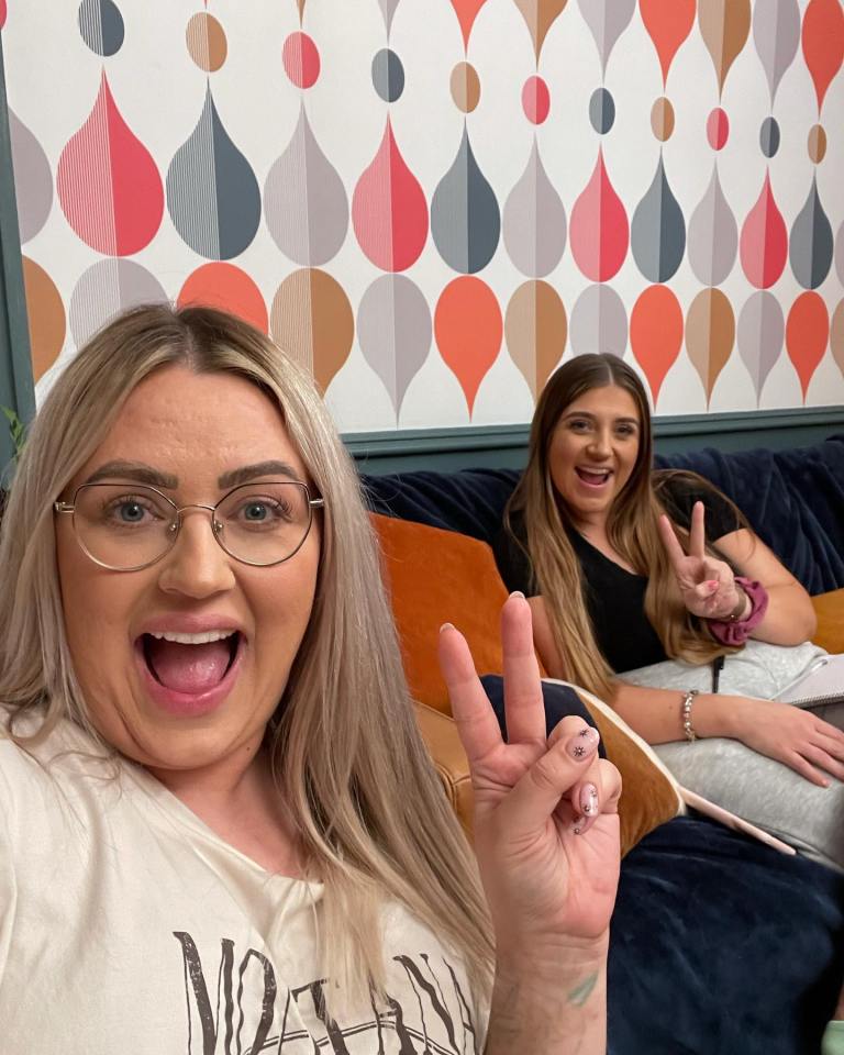 Gogglebox's Ellie and Izzi Warner are usually seen at home