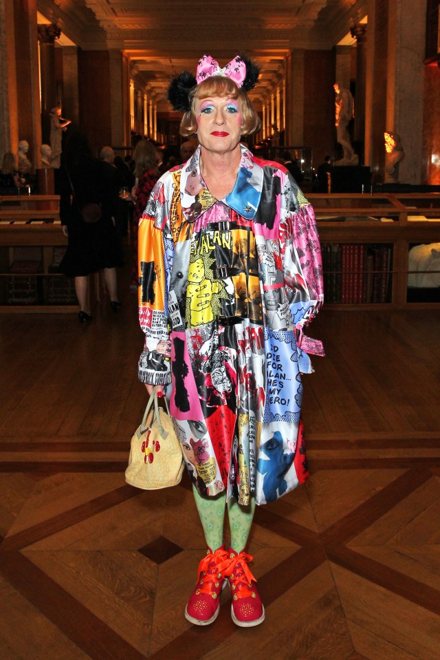 Artist and broadcaster Grayson Perry, 62 is made a Knight Bachelor