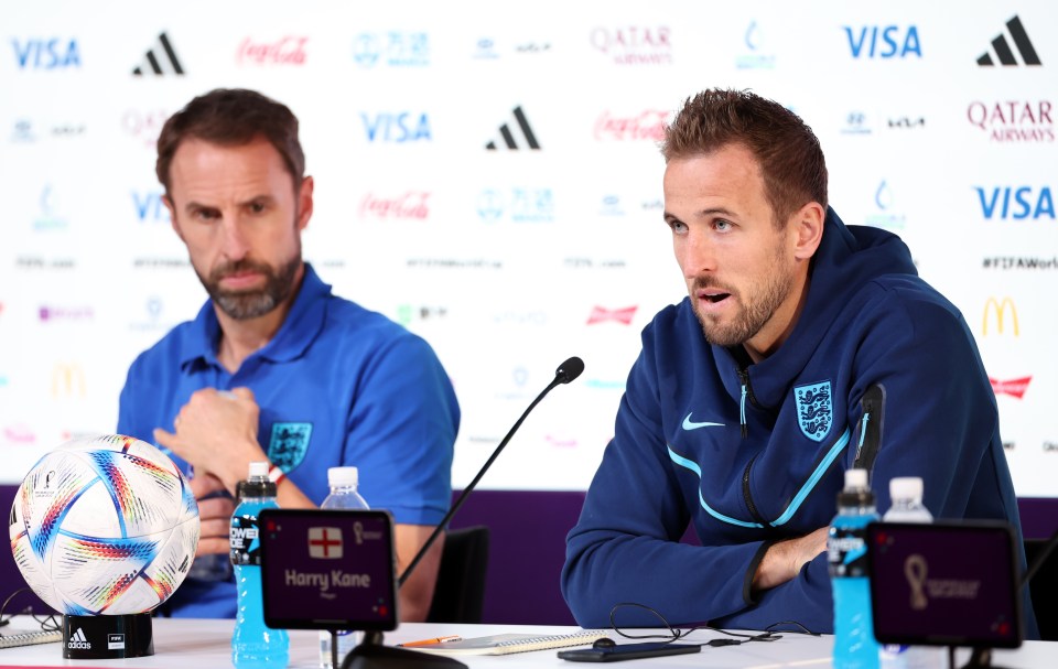 Harry Kane sent his 'best wishes' from the entire England camp to Pele