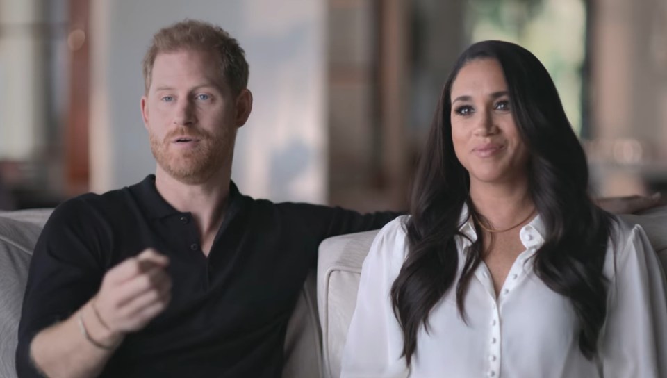 The Duke and Duchess of Sussex in their Netflix documentary