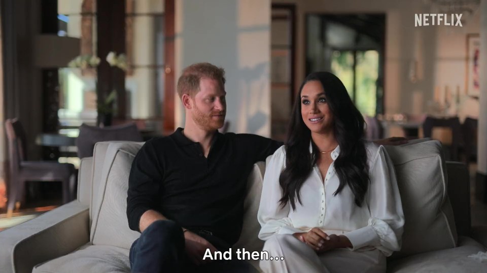 This follows the Sussexes Harry & Meghan Netflix series about royal life