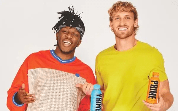 Youtube stars KSI, left, and Logan Paul marketed Prime as a sports drink